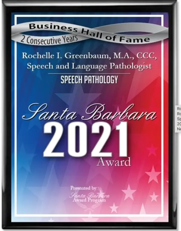 2021 Santa Barbara Award and two consecutive years in the Business Hall of Fame
